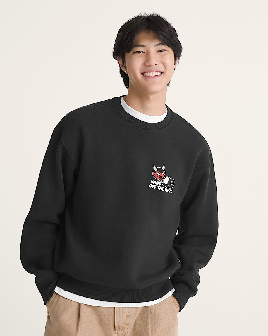 Vans | Old Scratch Crewneck Sweatshirt - Black
