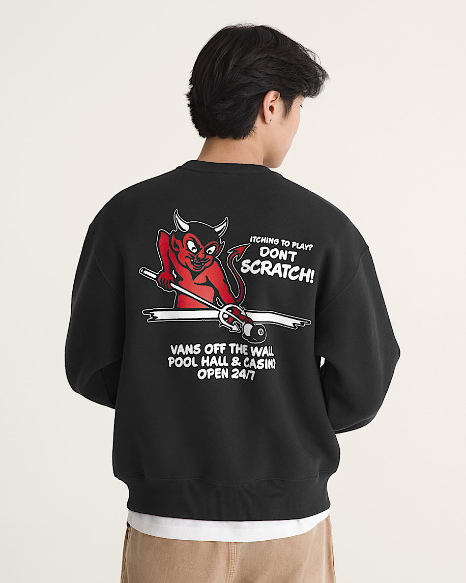 Vans | Old Scratch Crewneck Sweatshirt - Black