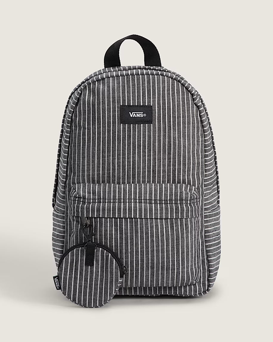 Vans | Old Skool Mini Backpack - Black/White Striped