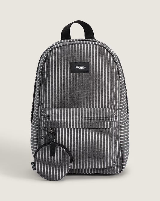 Vans | Old Skool Mini Backpack - Black/White Striped