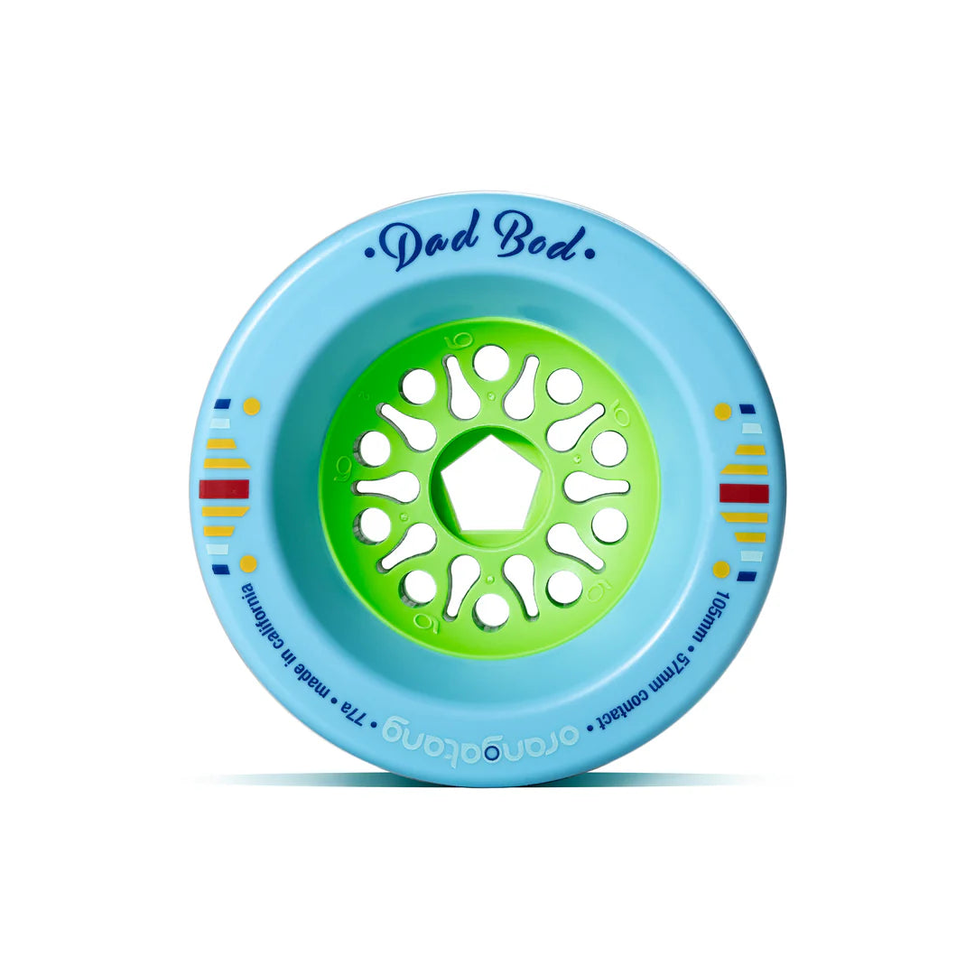 Orangatang | 105mm/77a Dad Bod Wheels - Blue
