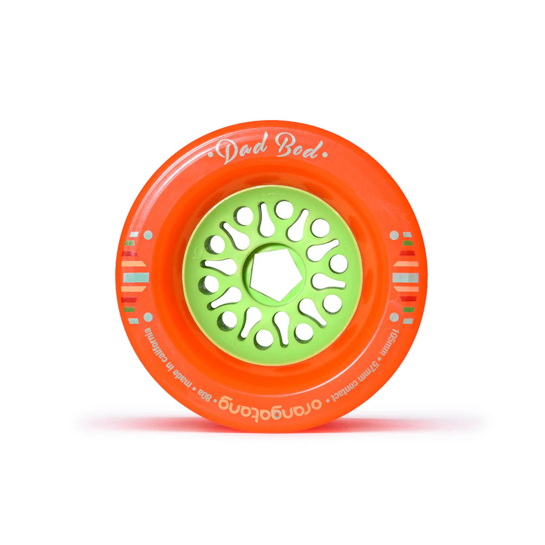 Orangatang | 105mm/80a Dad Bod Wheels - Orange