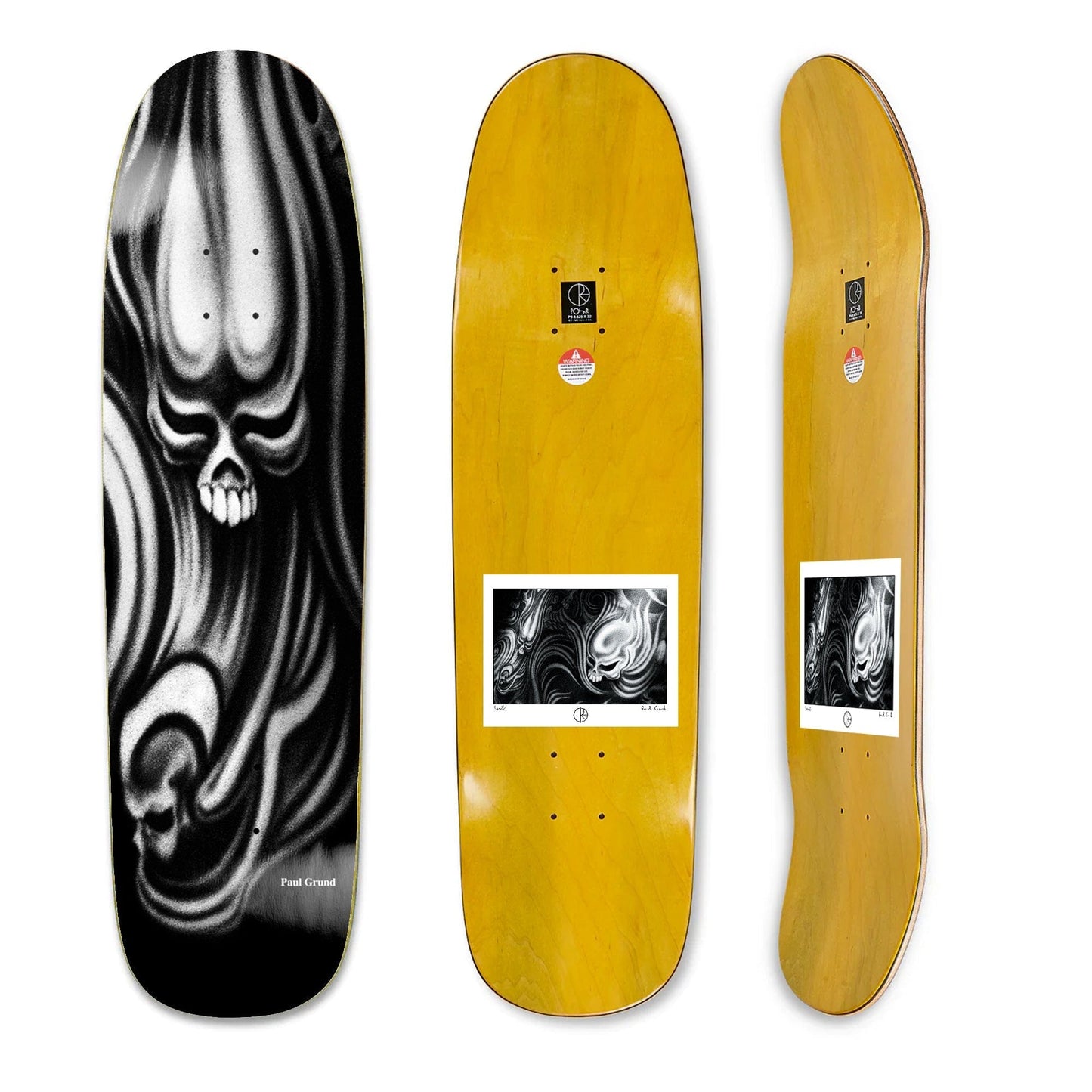 Polar | 8.625" Paul Grund Skull Deck (P9 Shape)