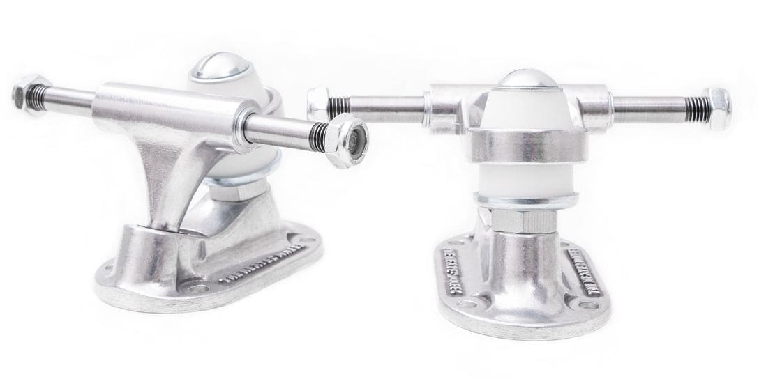 The Heated Wheel | 4.5" Polarizer Trucks - Silver