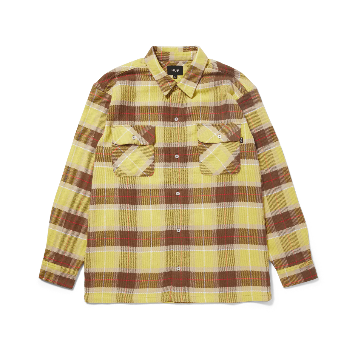 HUF | Prescott Flannel Shirt - Yellow