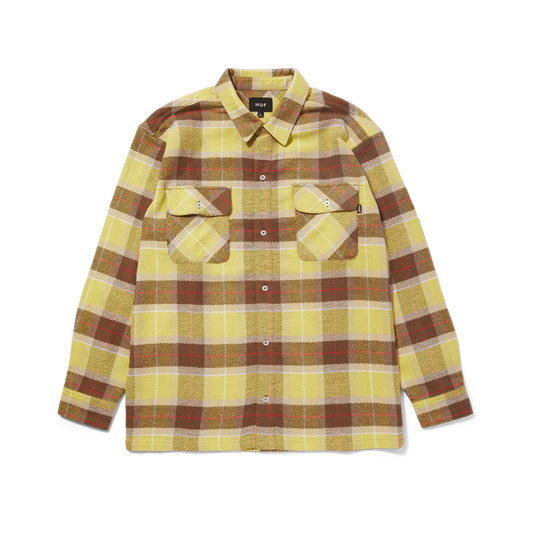 HUF | Prescott Flannel Shirt - Yellow