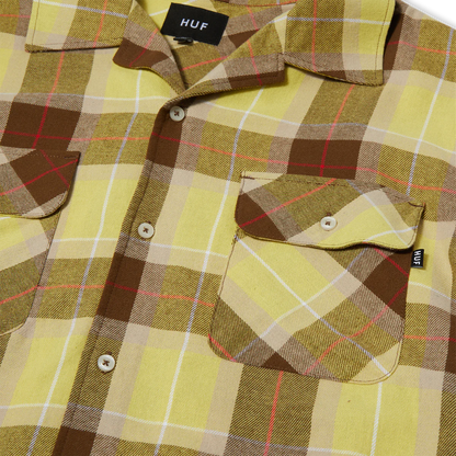 HUF | Prescott Flannel Shirt - Yellow