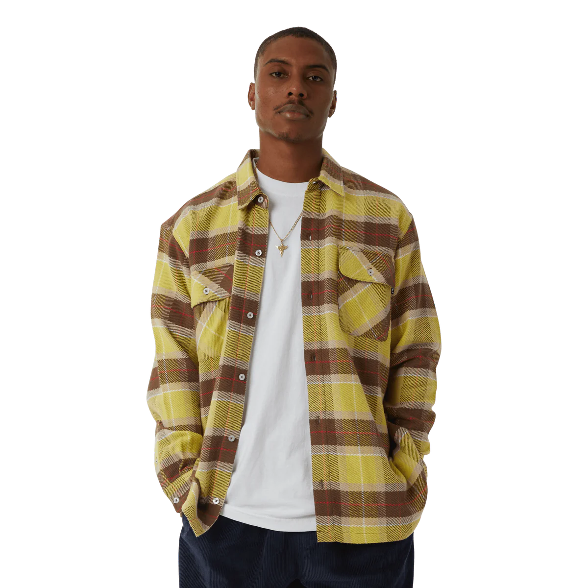 HUF | Prescott Flannel Shirt - Yellow