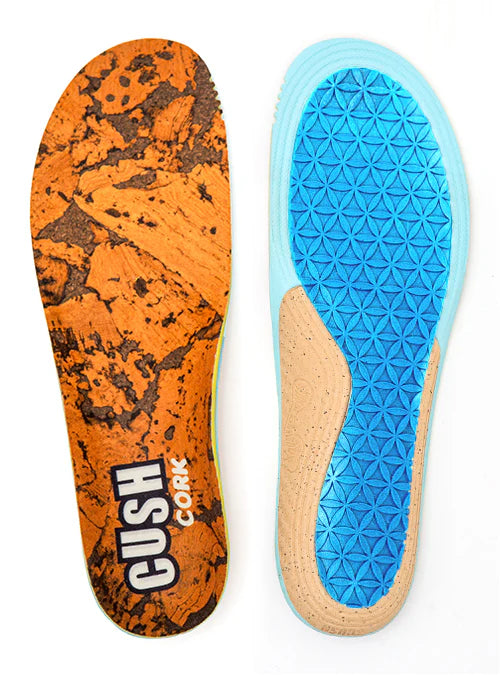 Remind | 5.5mm CUSH Impact CORK - Mid-High Arch Insoles