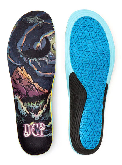 Remind | 5.5mm CUSH Impact - Mid-High Arch Insoles - DCP Space Manta