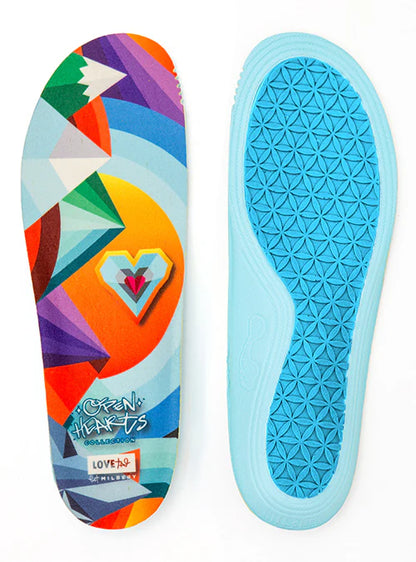 Remind | 5.5mm DESTIN Impact - Low-All Arch Sizes Insoles - Open Hearts