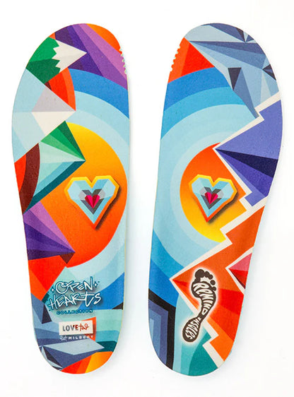 Remind | 5.5mm DESTIN Impact - Low-All Arch Sizes Insoles - Open Hearts