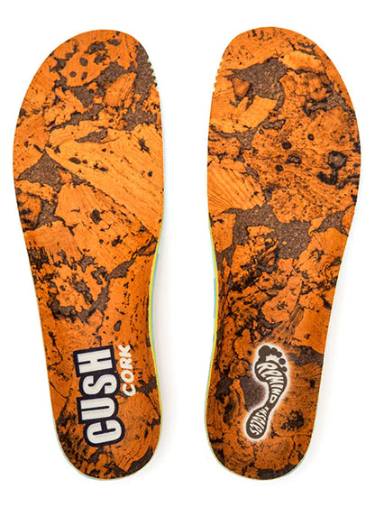 Remind | 5.5mm CUSH Impact CORK - Mid-High Arch Insoles