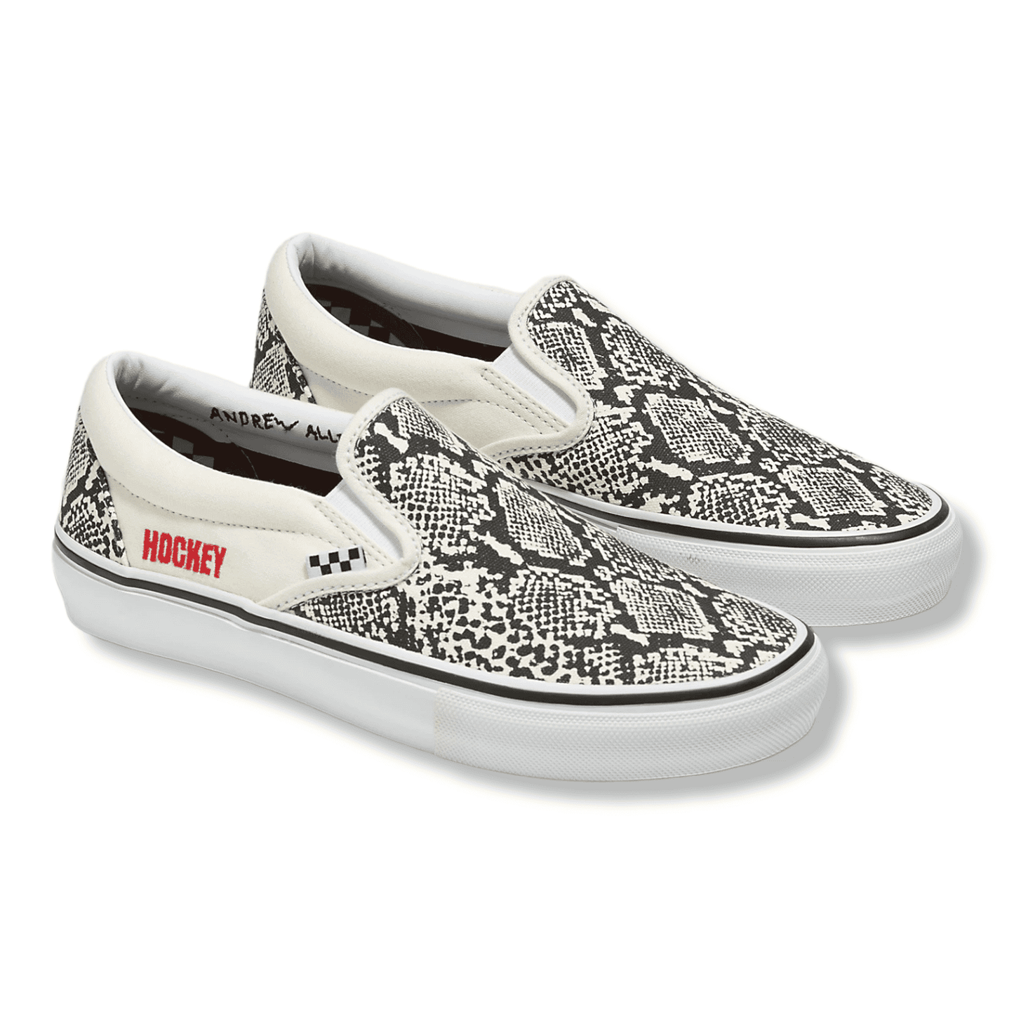 Vans Skate Slip On x Hockey Snake Skin THIS Skateshop