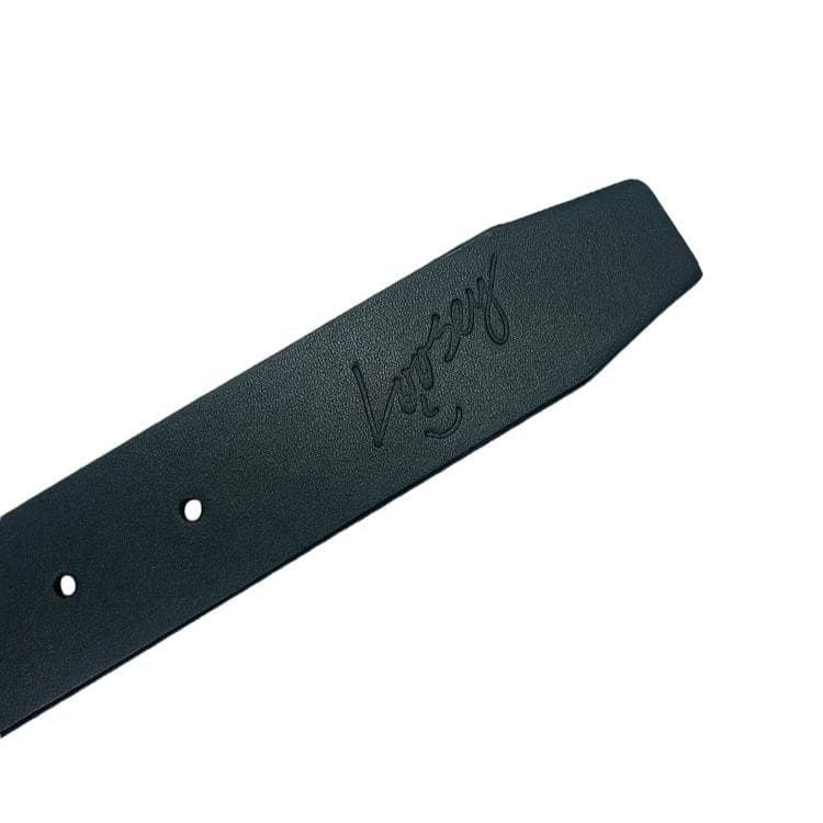 Loosey | Premium Leather Logo Belt