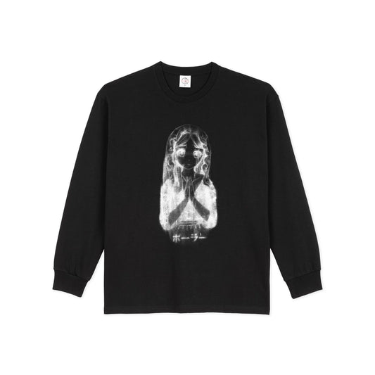 Polar | Saint Kawaii Longsleeve Shirt - Black