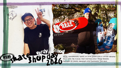 Real | 8.38" Verdy Oval Skateshop Day Skateboard Deck