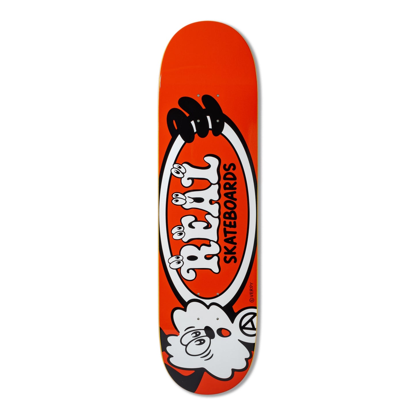 Real | 8.38" Verdy Oval Skateshop Day Skateboard Deck