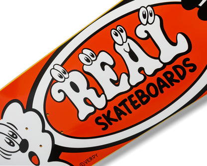 Real | 8.38" Verdy Oval Skateshop Day Skateboard Deck