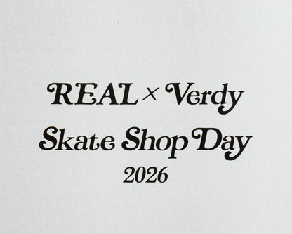 Real | 8.38" Verdy Oval Skateshop Day Skateboard Deck