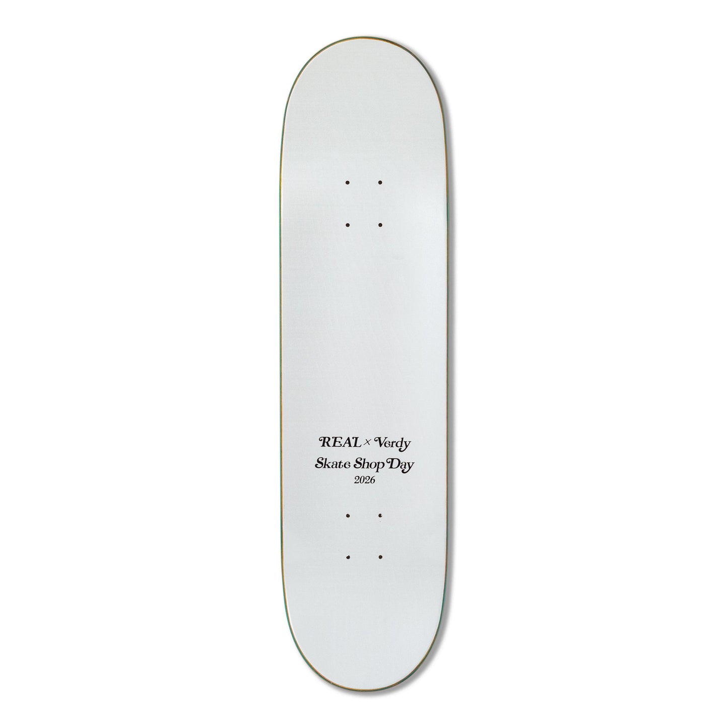 Real | 8.38" Verdy Oval Skateshop Day Skateboard Deck