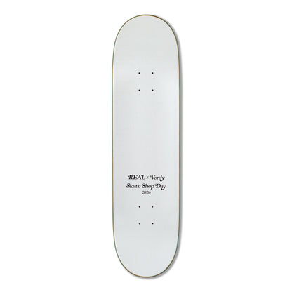 Real | 8.38" Verdy Oval Skateshop Day Skateboard Deck