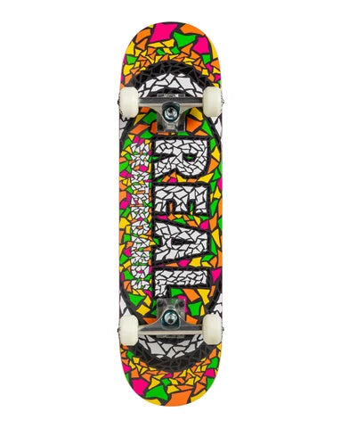 Real | 7.75" Mosaic Oval Complete - Thunder Trucks - Spitfire Wheels