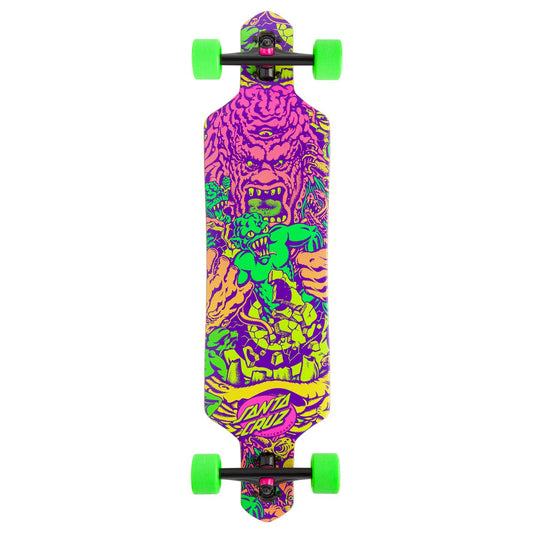 Santa Cruz | Roskopp Five 9"x36" Drop Thru Cruzer Complete Longboard