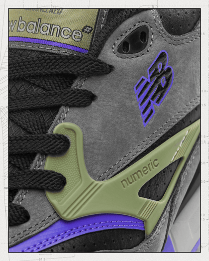 New Balance | Numeric 770 - Grey/Black/Olive/Purple