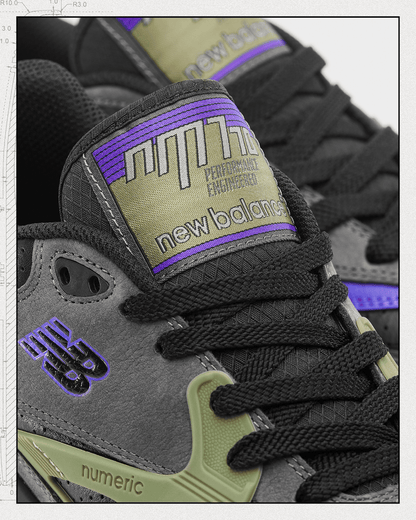 New Balance | Numeric 770 - Grey/Black/Olive/Purple
