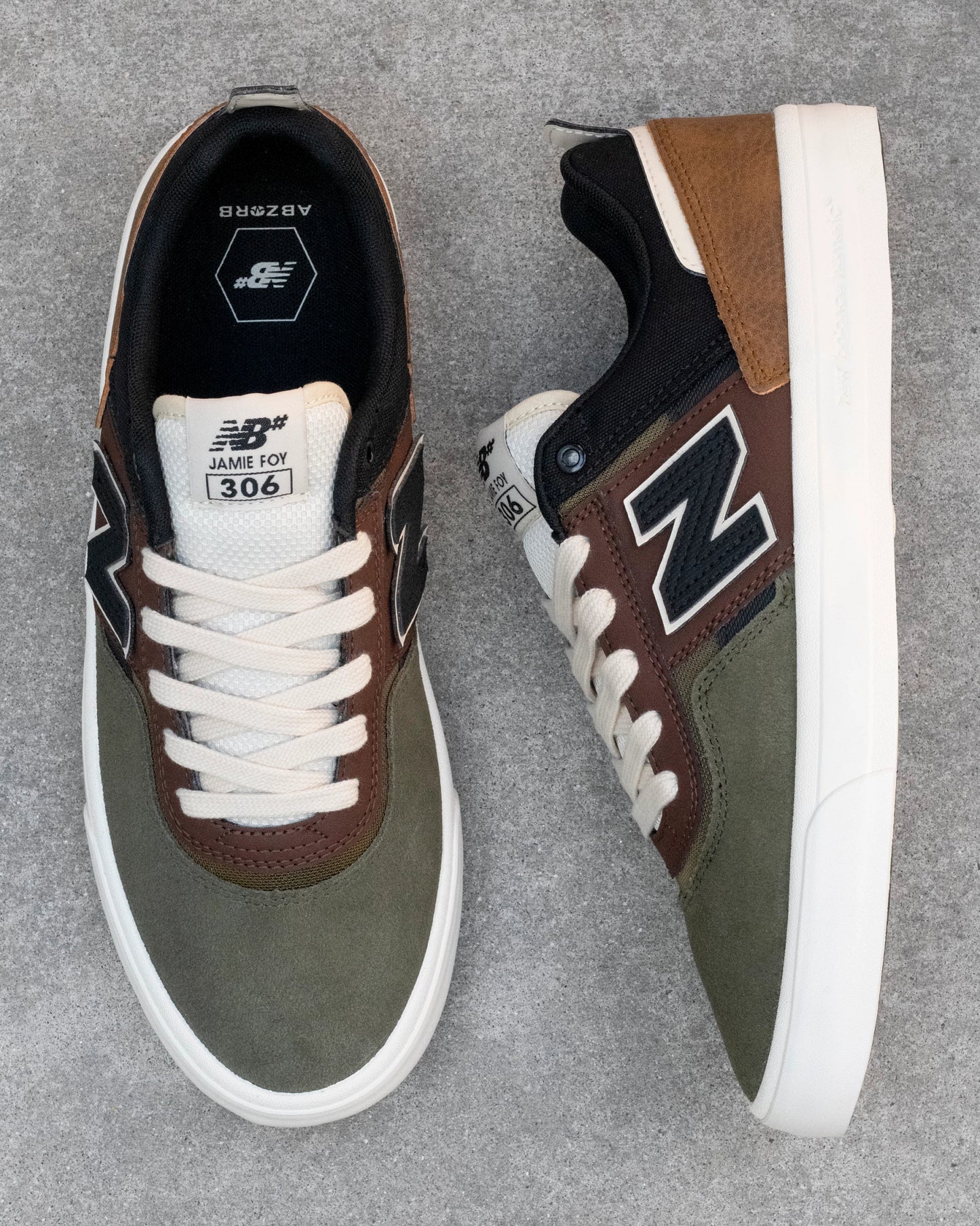 New Balance | Numeric Jamie Foy 306 - Brown/Black (Pumpernickle/Black)