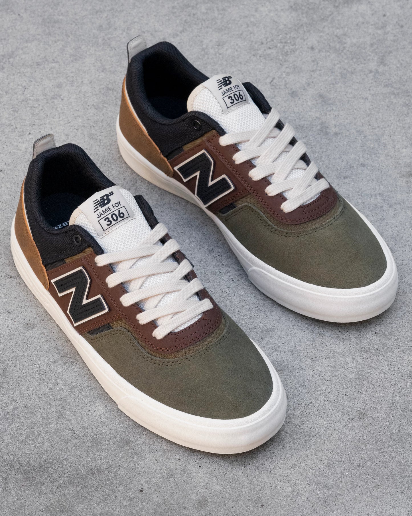 New Balance | Numeric Jamie Foy 306 - Brown/Black (Pumpernickle/Black)