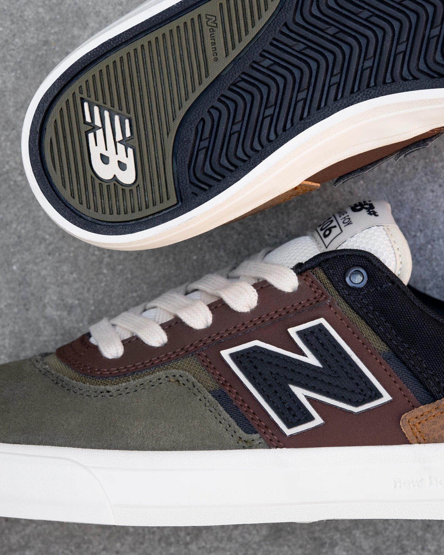 New Balance | Numeric Jamie Foy 306 - Brown/Black (Pumpernickle/Black)