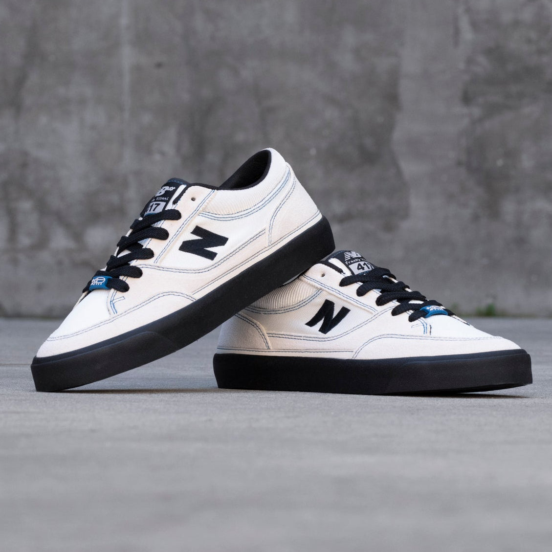 New Balance | Numeric Franky Villani 417 Low - White/Black/Blue