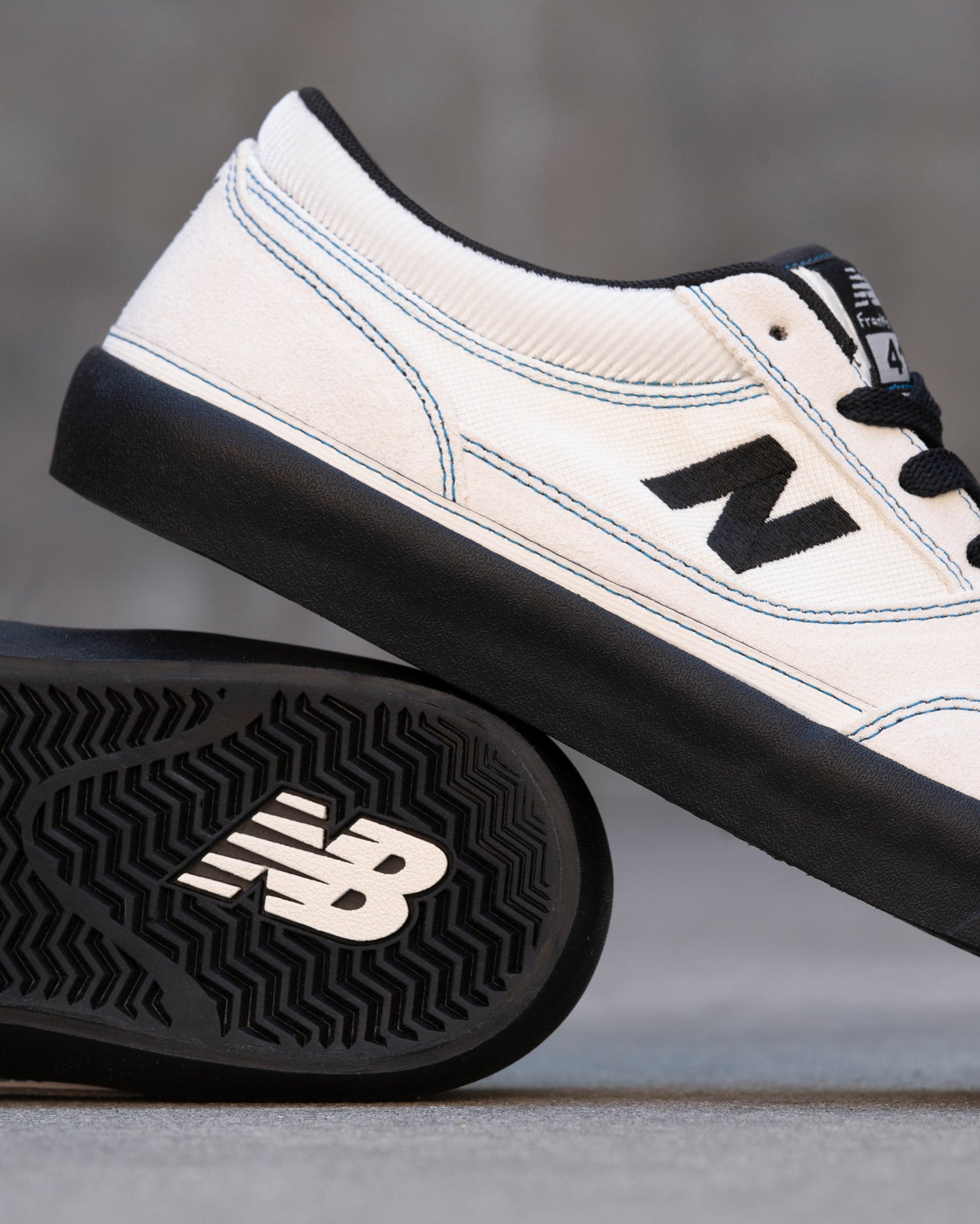 New Balance | Numeric Franky Villani 417 Low - White/Black/Blue