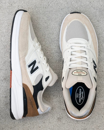 New Balance | Numeric Andrew Reynolds 933 - Brown/White - Quicksand/Seasalt (WIDE)