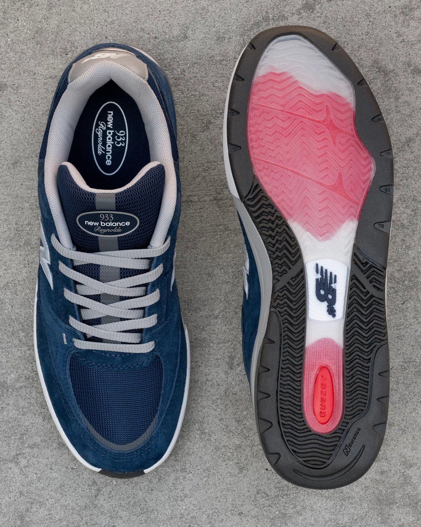 New Balance | Numeric Andrew Reynolds 933 - Blue/Grey - NB Navy/Slate Grey (WIDE)