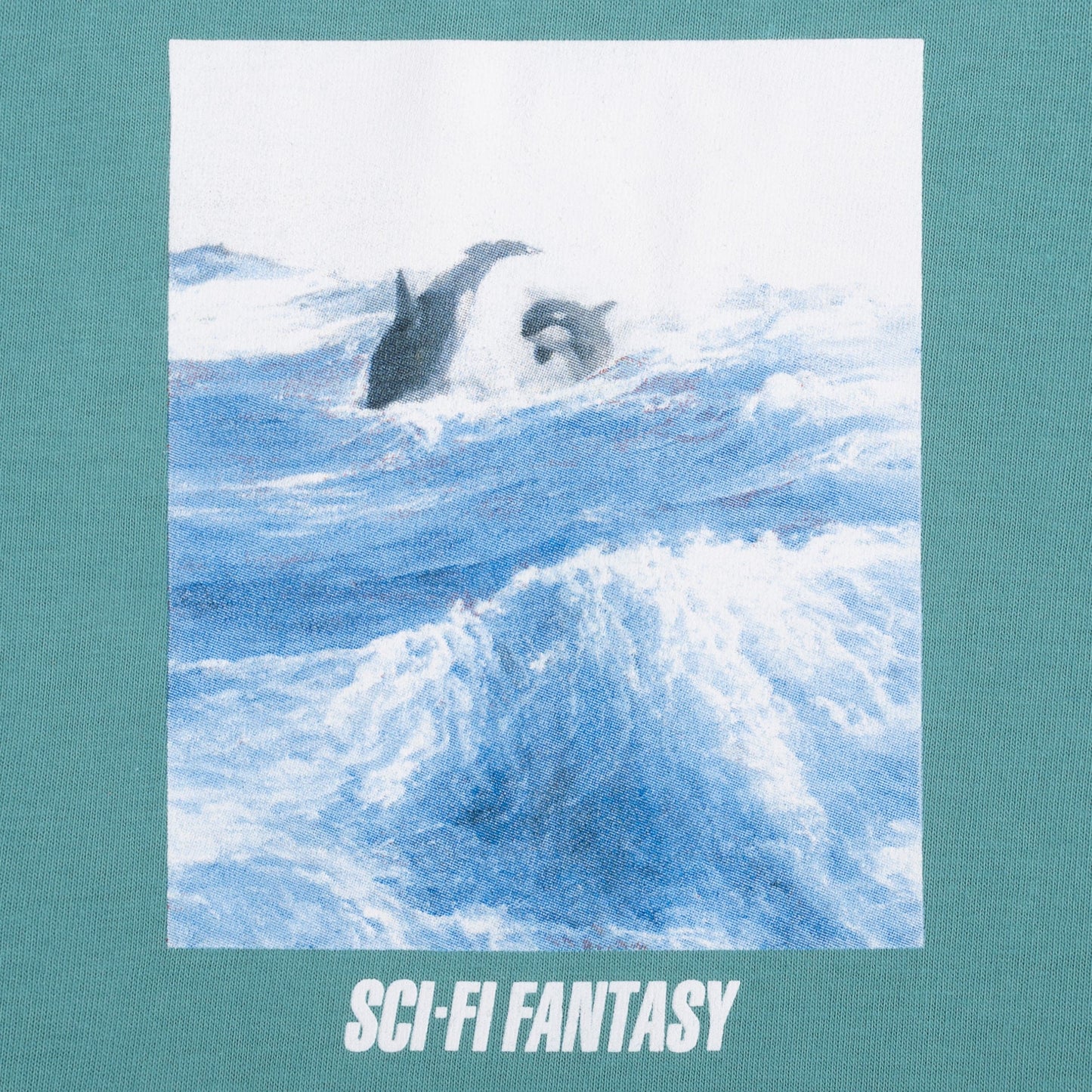 Sci-Fi Fantasy | Killer Whale Shirt - Seafoam