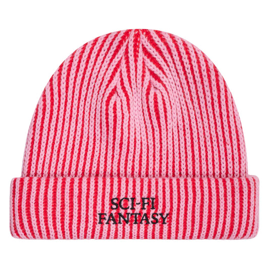 Sci-Fi Fantasy | Logo Beanie - Pink/Red