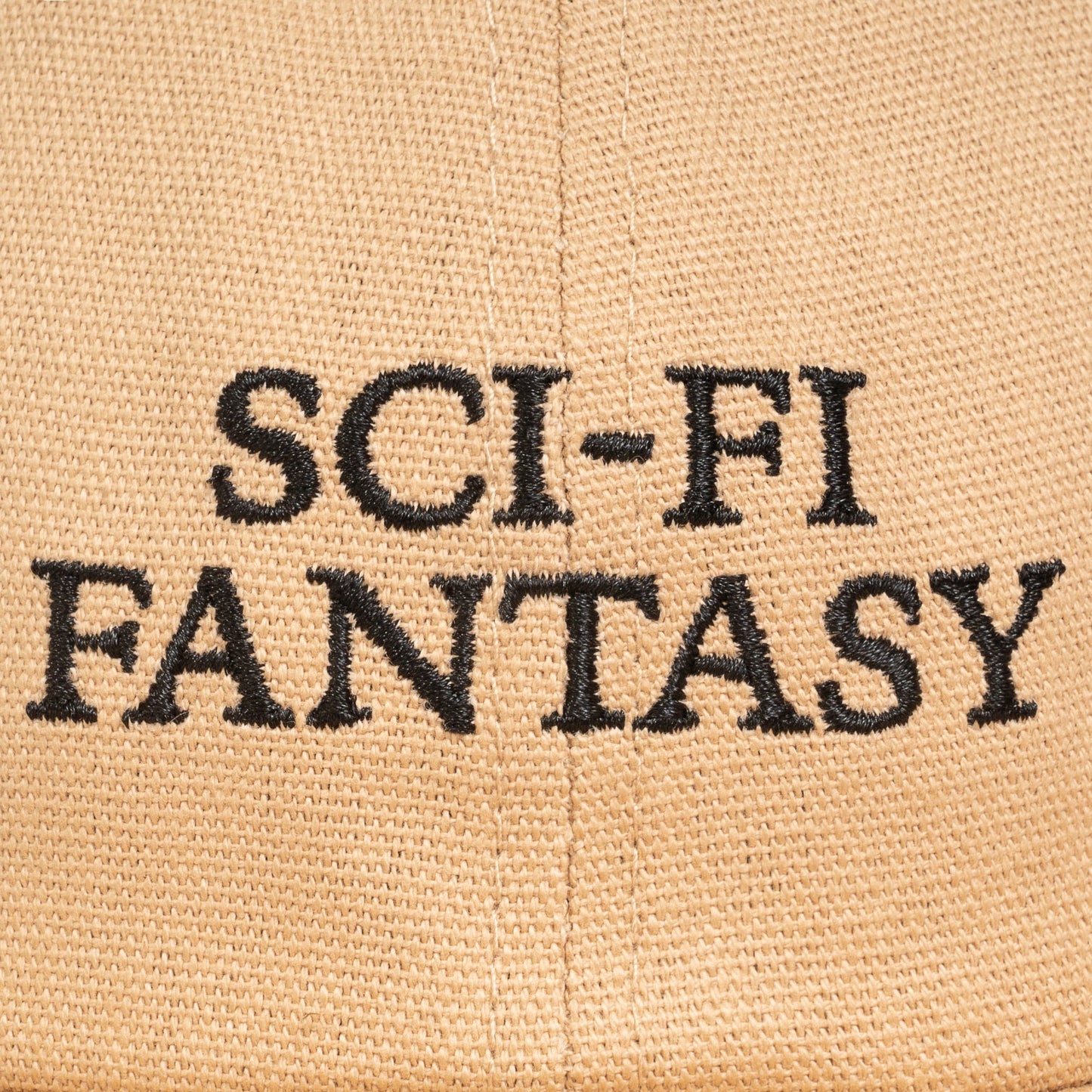 Sci-Fi Fantasy | Logo Hat - Khaki/Black