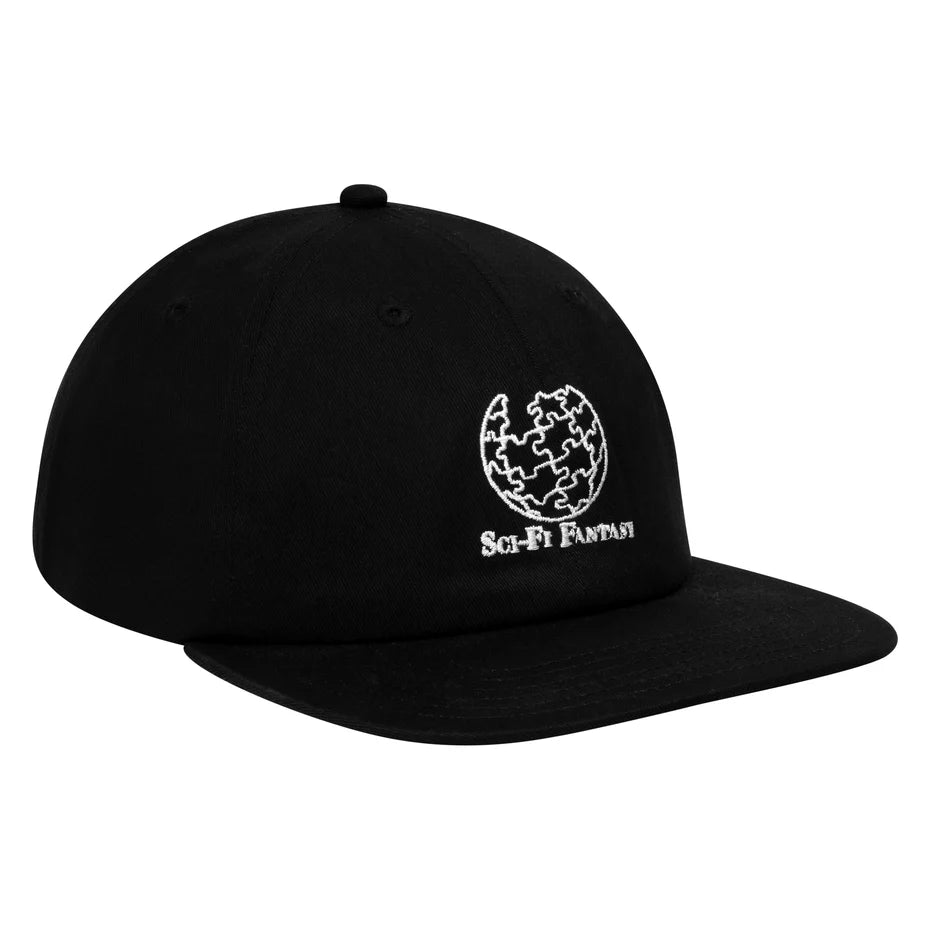 Sci-Fi Fantasy | Puzzle Globe Hat - Black