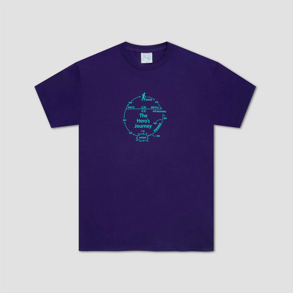 Sci-Fi Fantasy | The Hero's Journey Tee - Purple