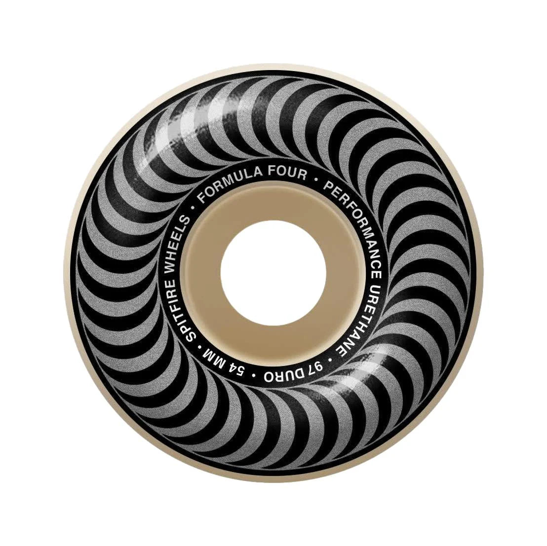 Spitfire | 54mm/97a Forumula Four Classic Wheels - Natural/Silver