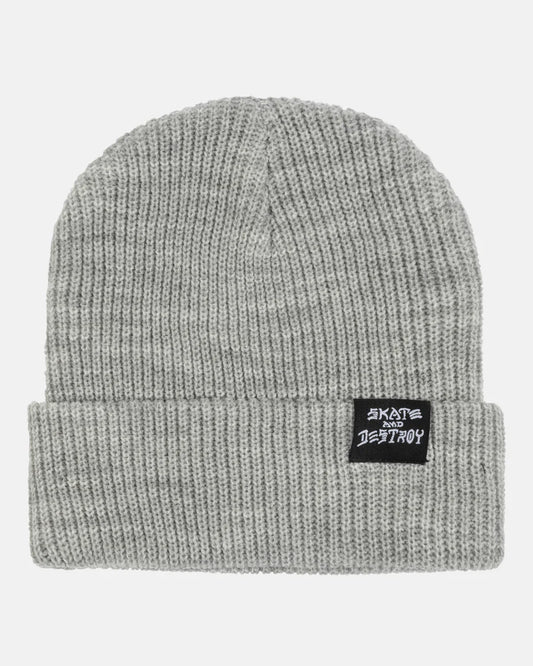 Thrasher | Skate and Destroy Beanie - Grey