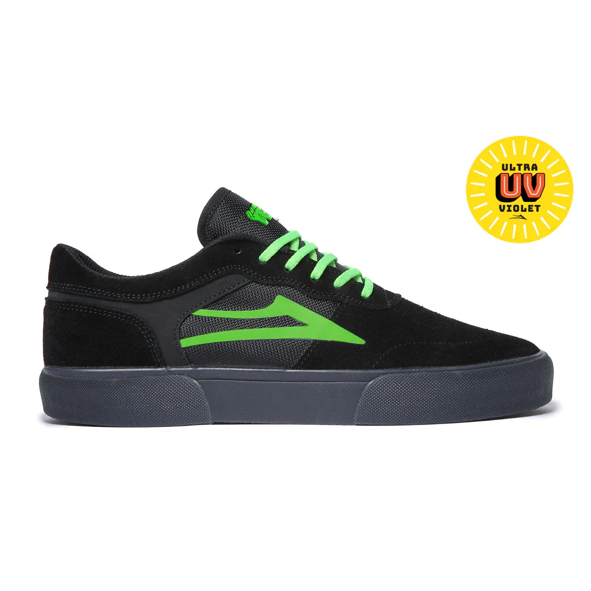 Lakai | Staple - Black/UV Green (Yeah Right 20th Anniversary)