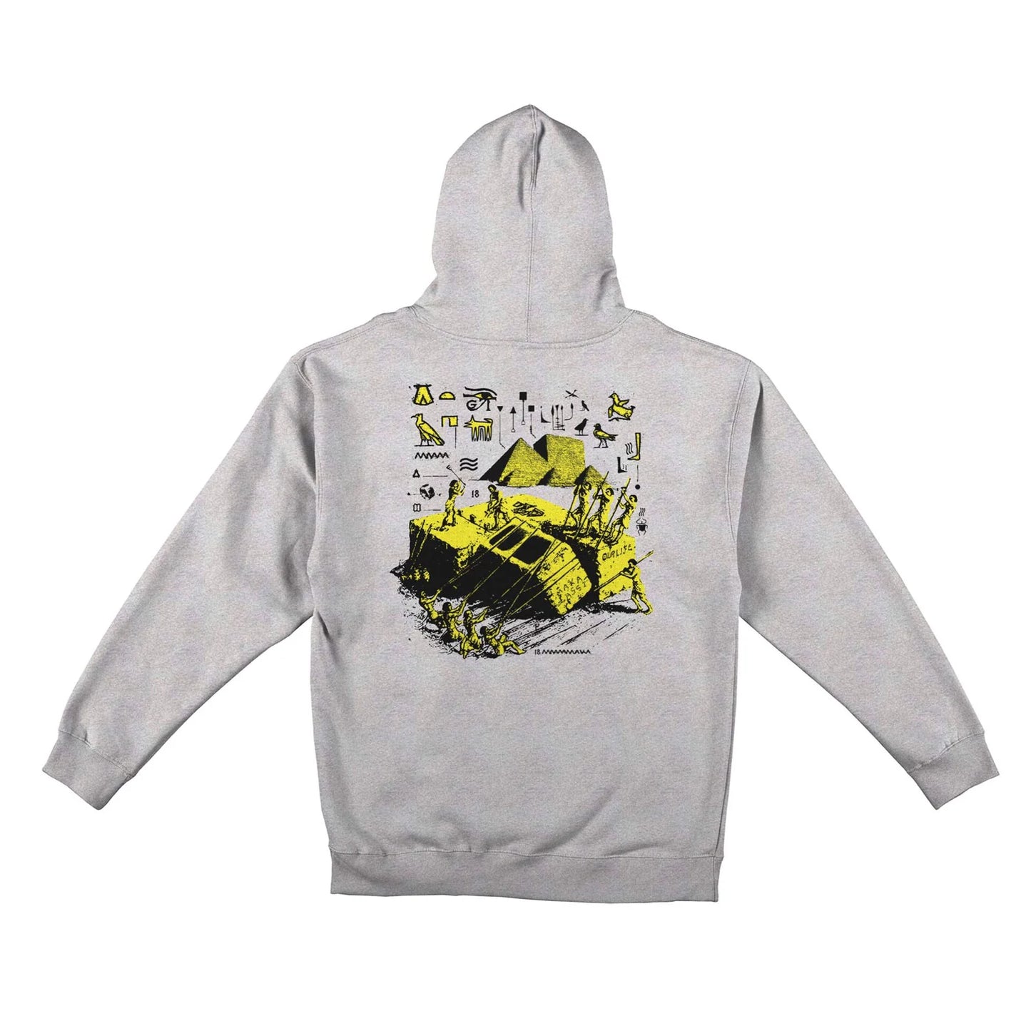 Anti-Hero | Anti-Heiro Zip Up Sweatshirt - Heather Grey