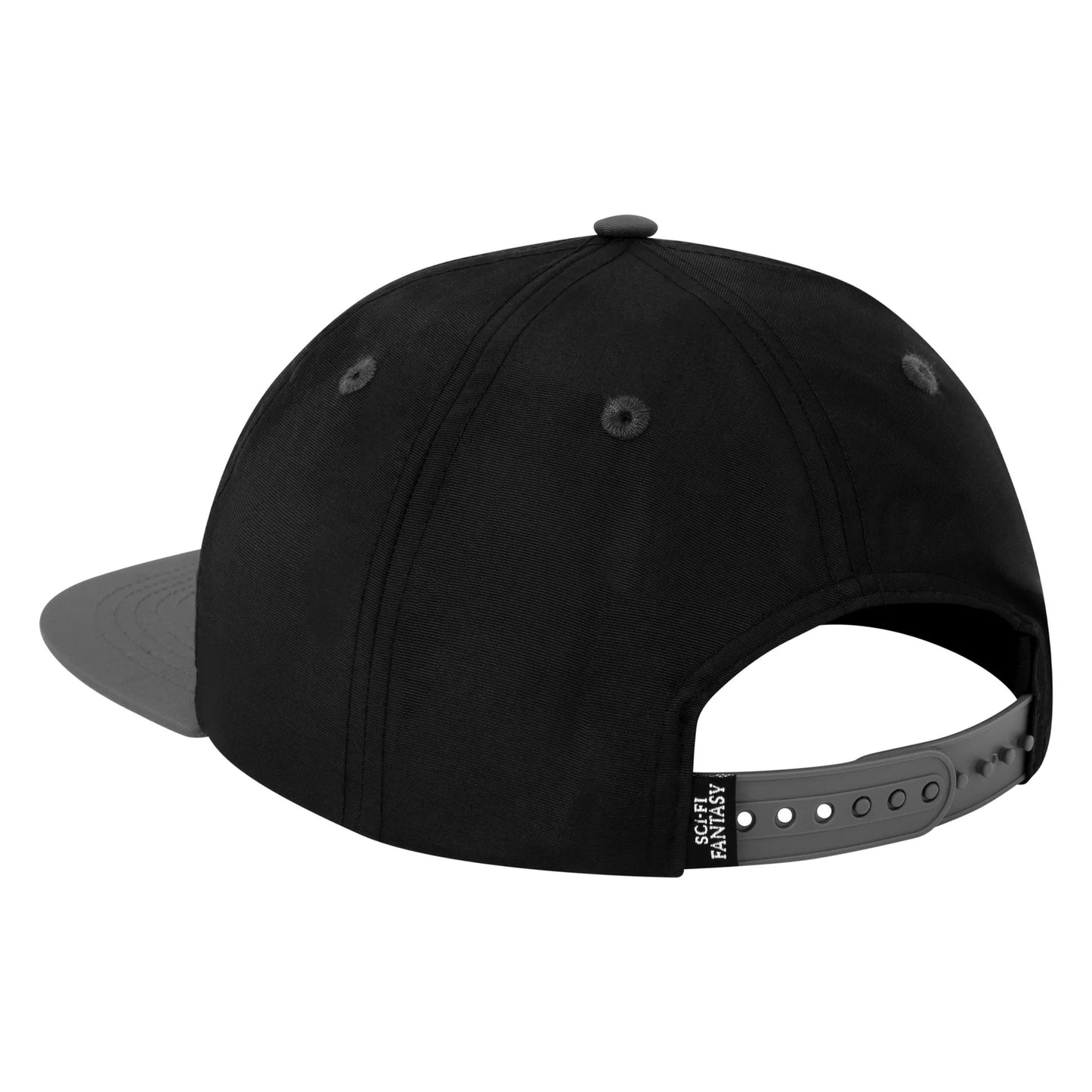 Sci-Fi Fantasy | Nylon Logo Hat - Black/Gray