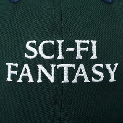 Sci-Fi Fantasy | Nylon Logo Hat - Green/Navy