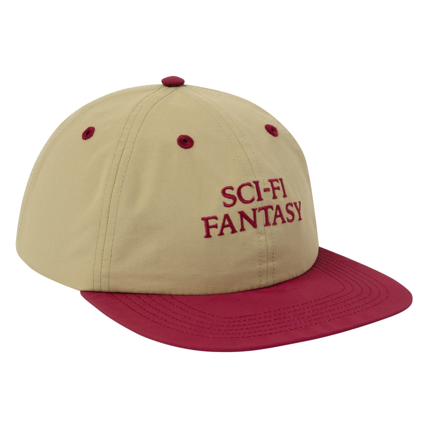 Sci-Fi Fantasy | Nylon Logo Hat - Tan/Ember