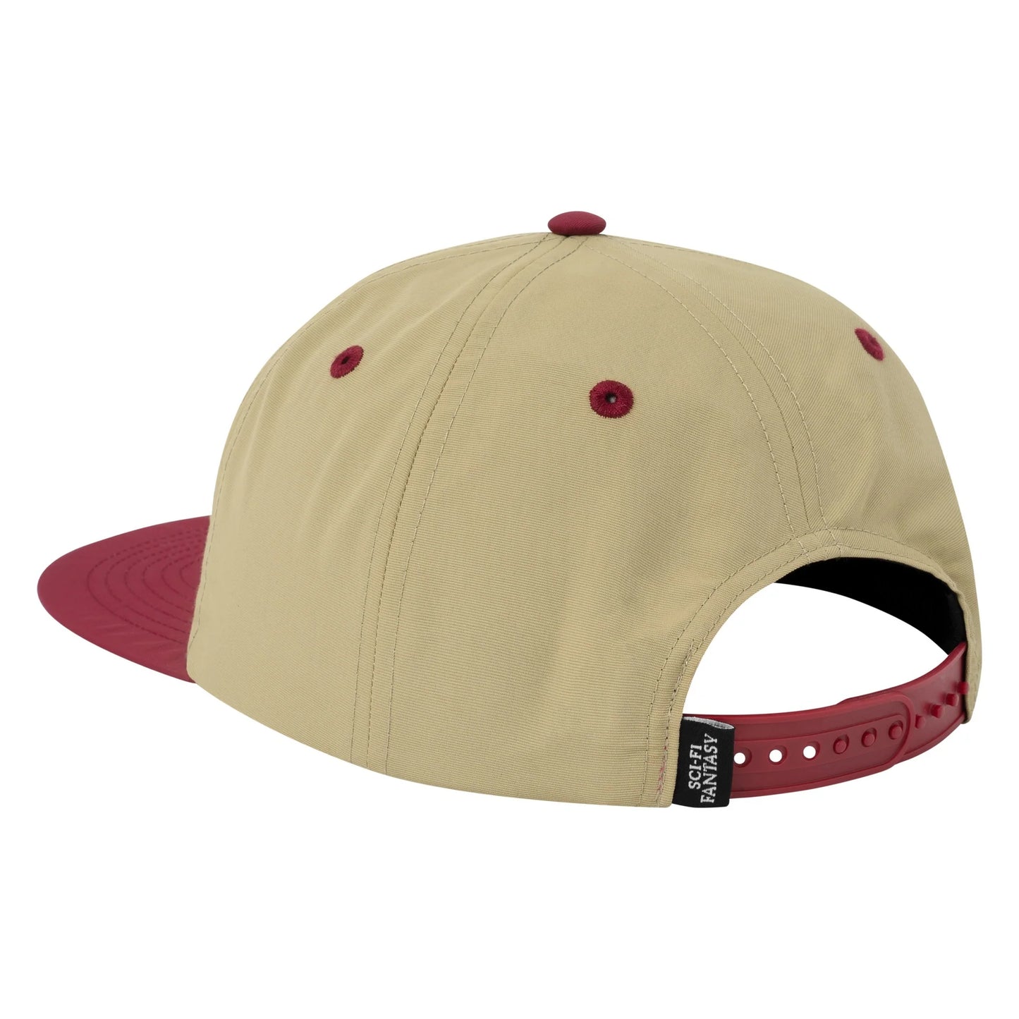 Sci-Fi Fantasy | Nylon Logo Hat - Tan/Ember